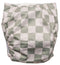 Nestling: SIMPLE Complete Nappy - Moss Check (One Size)