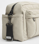 Finnson: Freya Eco Oversized Stroller Organiser With Stroller Clips - Taupe