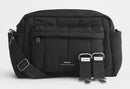 Finnson: Freya Eco Oversized Stroller Organiser With Stroller Clips - Black