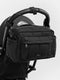 Finnson: Freya Eco Oversized Stroller Organiser With Stroller Clips - Black