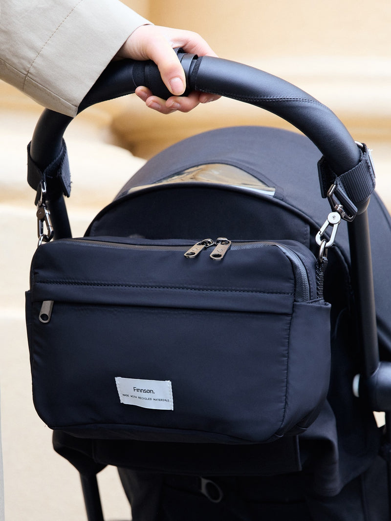 Finnson: Frida Eco Stroller Organiser - Black