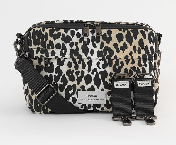 Finnson: Frida Eco Stroller Organiser - Leopard