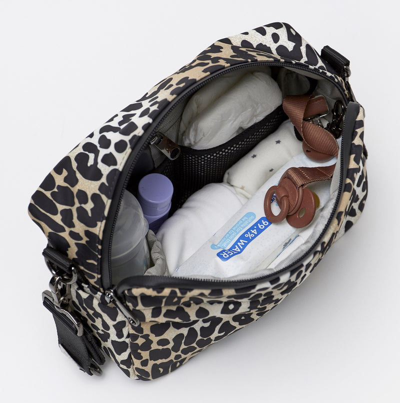 Finnson: Frida Eco Stroller Organiser - Leopard