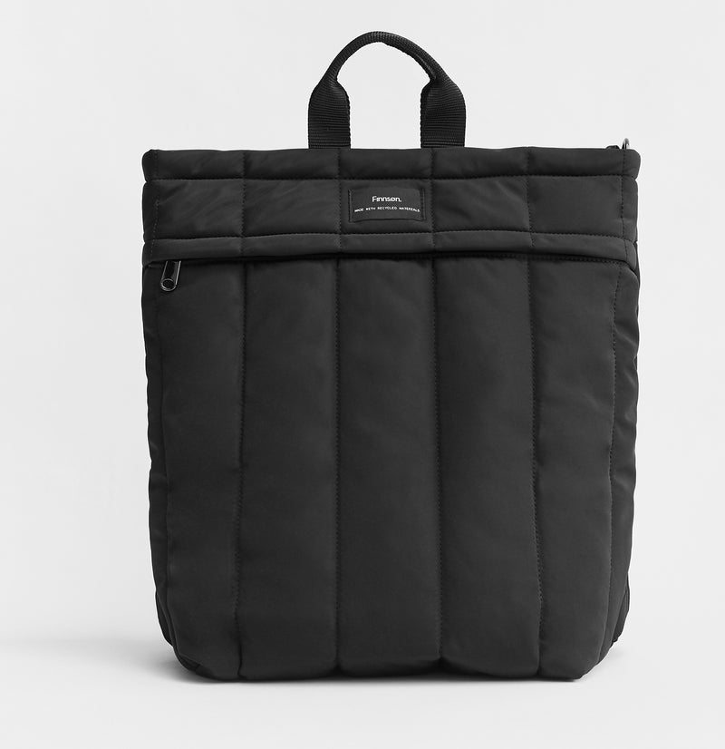 Finnson: Rae Eco Changing Backpack With Changing Mat - Black