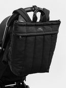 Finnson: Rae Eco Changing Backpack With Changing Mat - Black