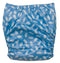 Nestling: Sassy SIMPLE Nappy Complete - Blue Fish (One Size)