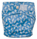 Nestling: Sassy SIMPLE Nappy Complete - Blue Fish (One Size)