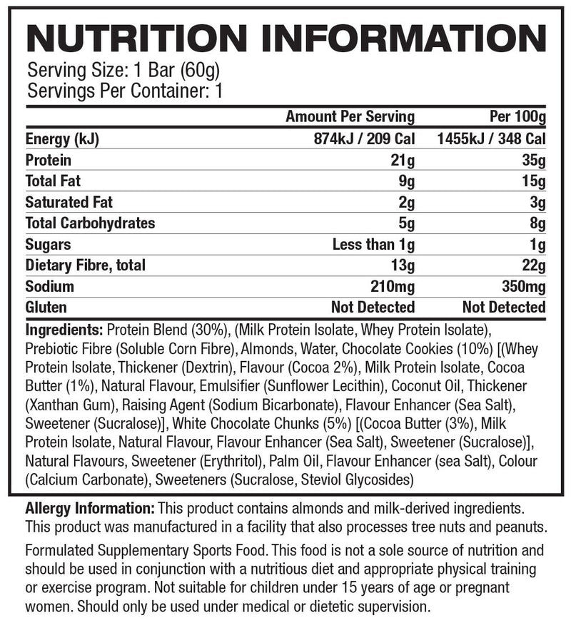 Quest Nutrition Protein Bar - Cookies & Cream (60g) x 12 (Box of 12)