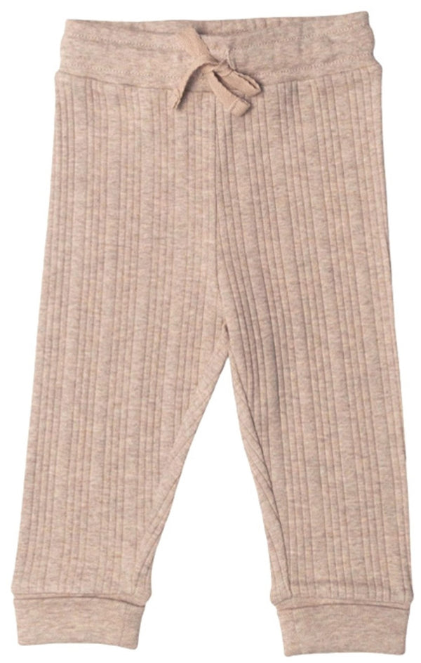 Woolbabe: Relaxed Pants - Dune Marl (Newborn)