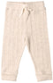 Woolbabe: Relaxed Pants - Natural Marl (0-3 months)