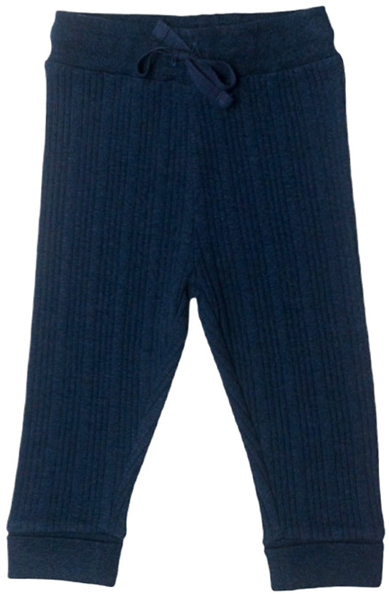 Woolbabe: Relaxed Pants - Tekapo Marl (3-6 months)