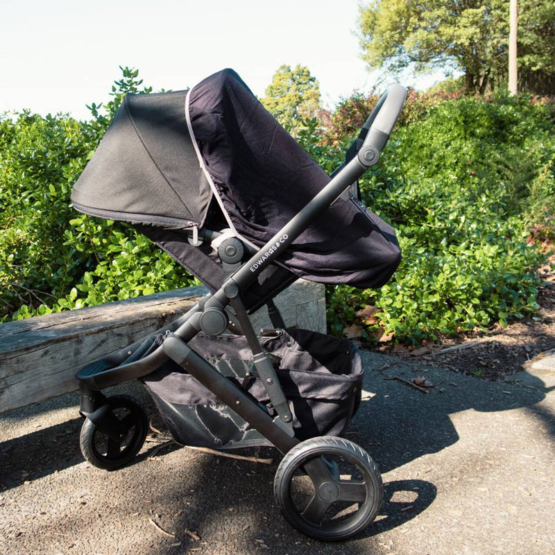 SnoozeShade: Original Buggy Blackout Shade Cover