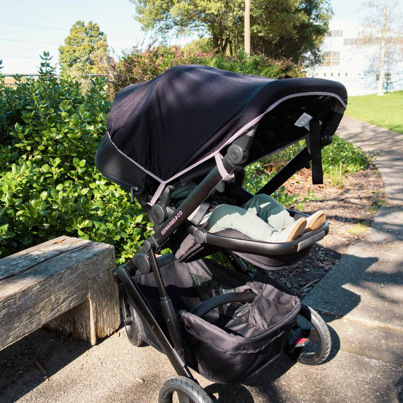 SnoozeShade: Original Buggy Blackout Shade Cover