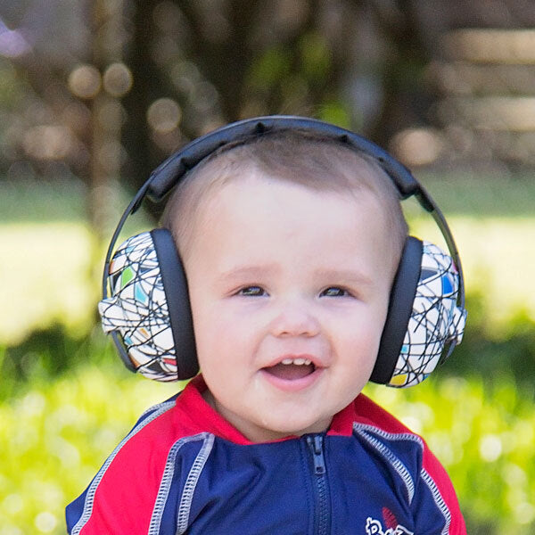 Banz: Baby Earmuffs - Squiggle (2 & under)