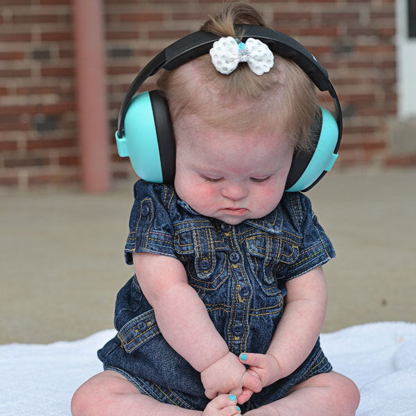 Banz: Baby Earmuffs - Aqua (2 & under)