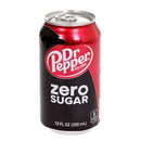 Dr Pepper Zero Soft Drink Cans - 330ml (24 Pack)