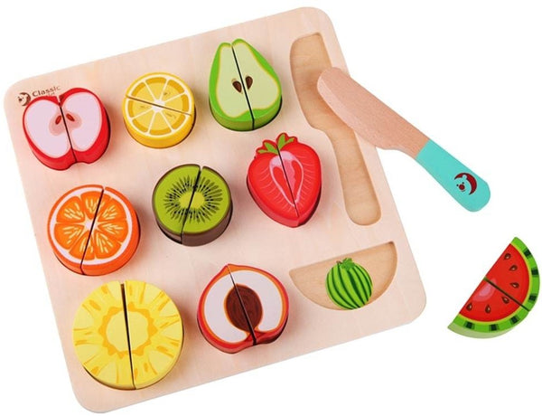 Classic World: Cutting Fruit Puzzle