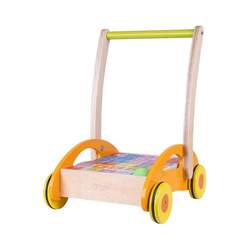 Classic World: Baby Walker with Blocks