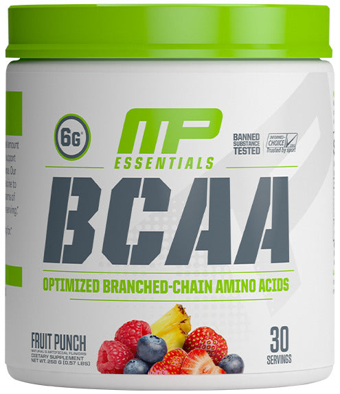 MusclePharm Essentials - BCAA - Fruit Punch x 30 Servings