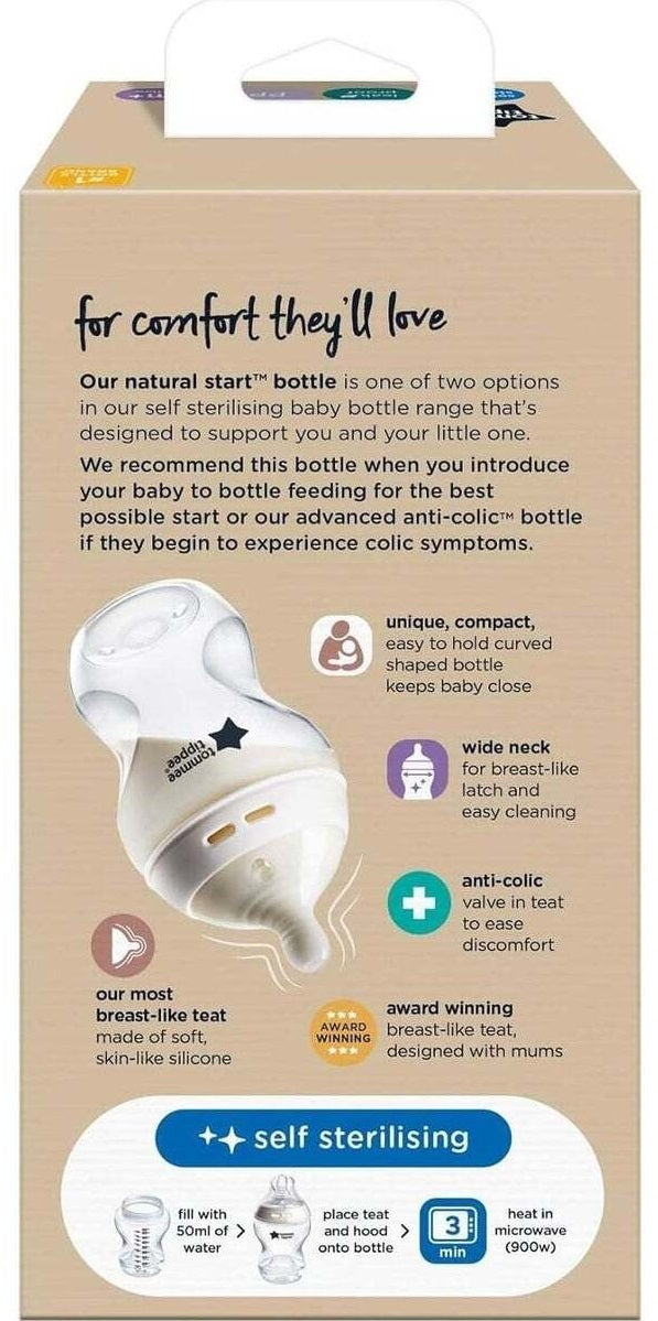 Tommee Tippee: Natural Start PP Bottle (260ml)