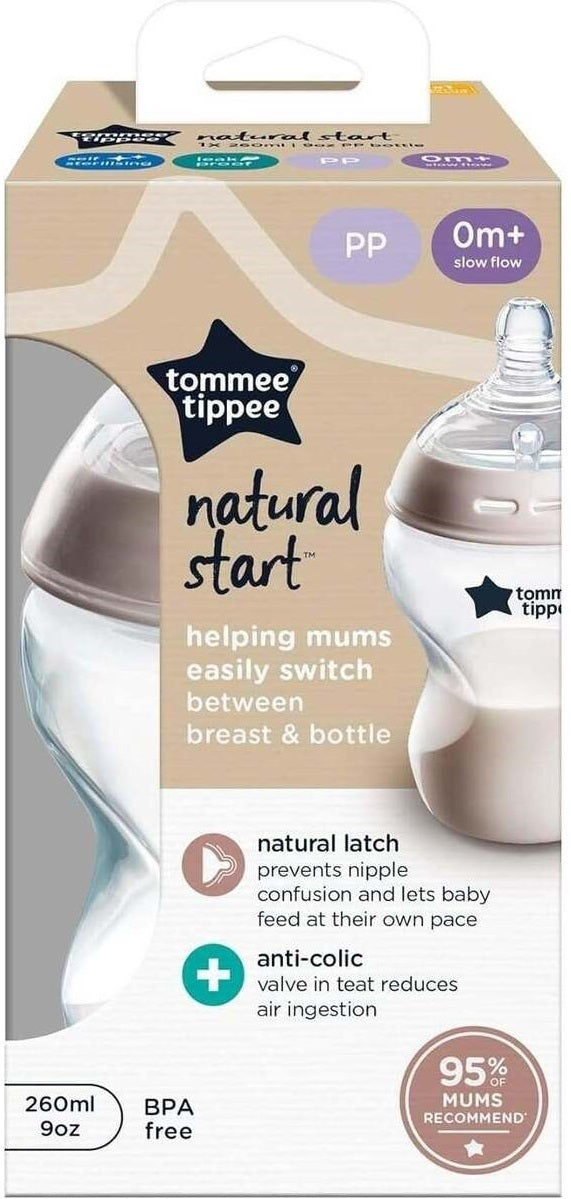 Tommee Tippee: Natural Start PP Bottle (260ml)