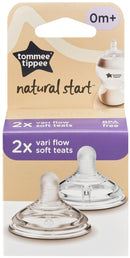 Tommee Tippee: Natural Start Varying Flow Teats (2 Pack)