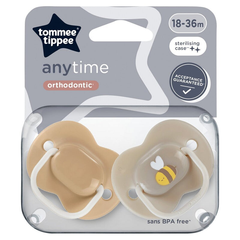 Tommee Tippee: Anytime Soother - 2 Pack (18-36m)