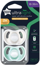 Tommee Tippee: Ultra-Light Silicone Soother - 2 Pack (18-36 Months)