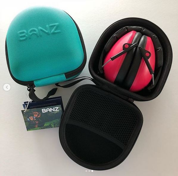 Banz: Earmuffs Case - Lagoon Aqua (2+ years)