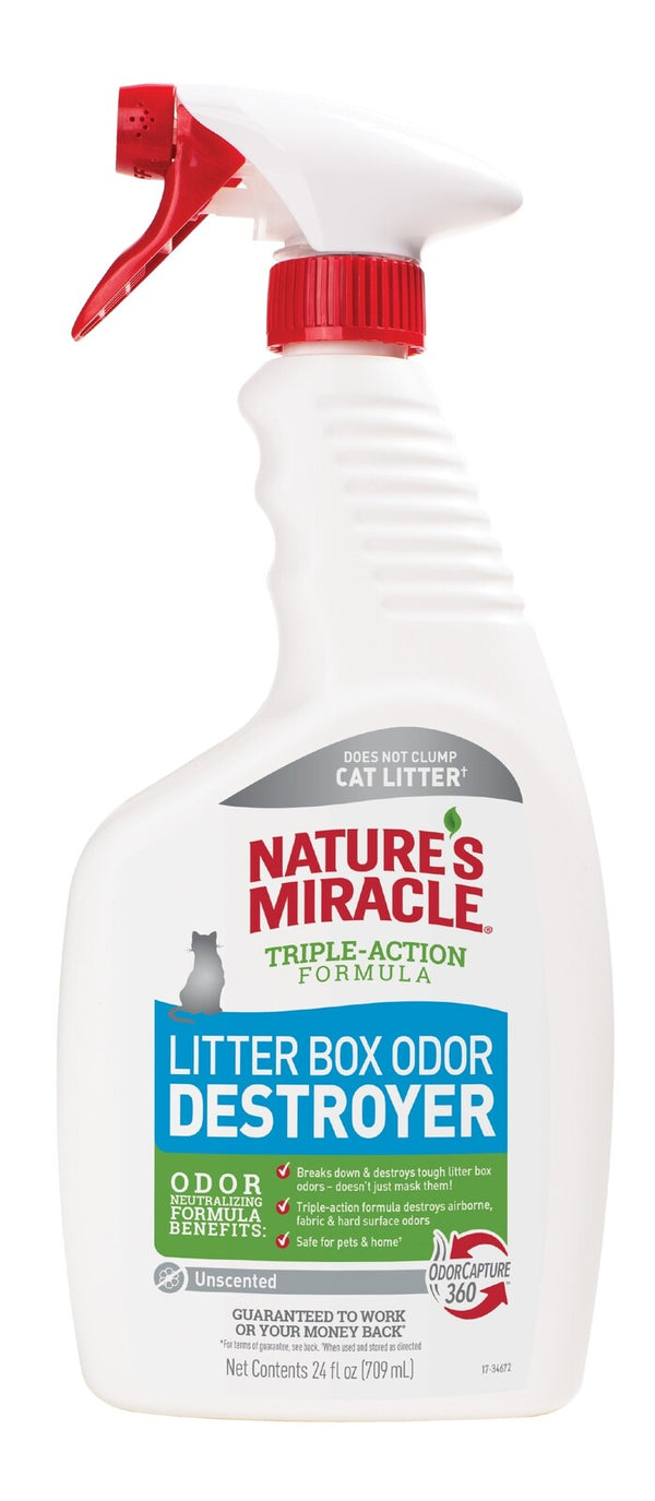 Natures Miracle Litter Box Odor Destroyer - Trigger Spray 709ml