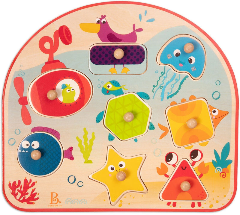 B.Toys: Sea Treasures Wooden Puzzle