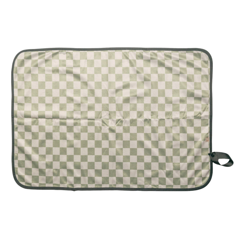 Nestling: Out & About Change Mat - Moss Check