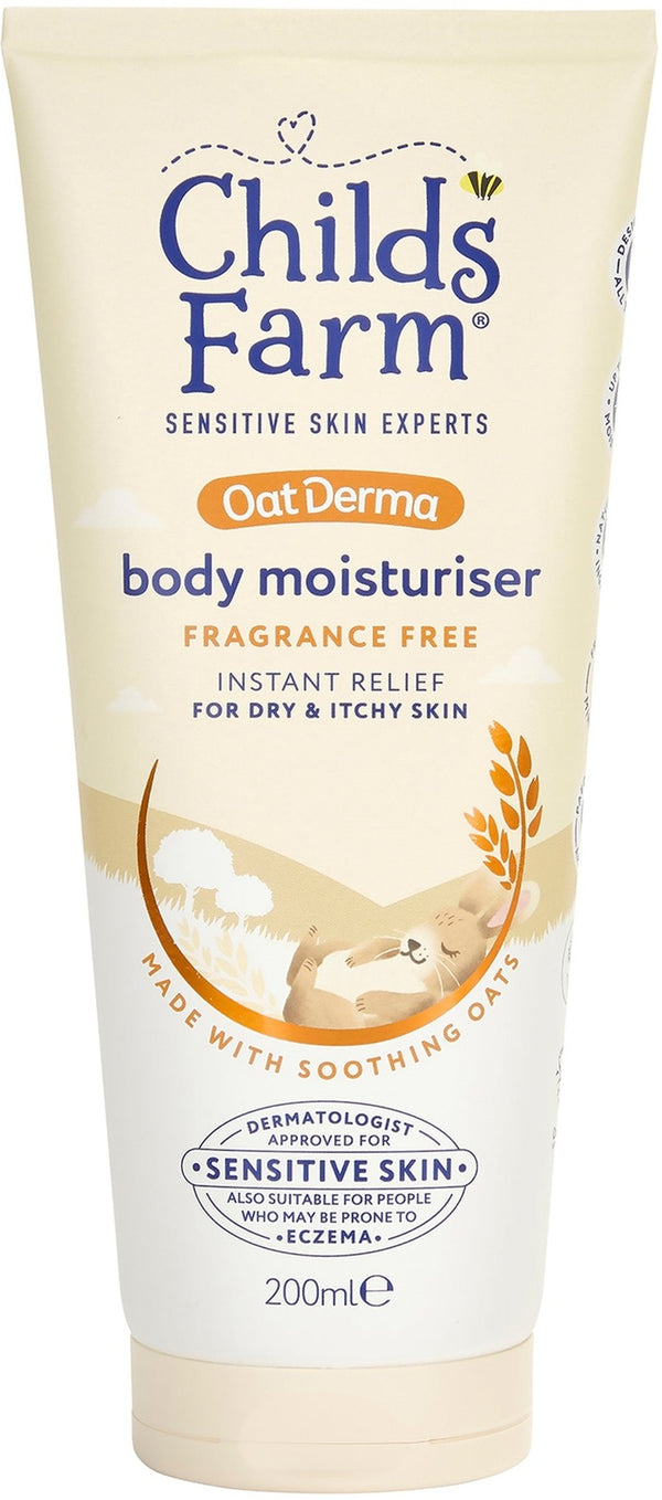 Childs Farm: Oat Derma Baby Moisturiser - Fragrance Free (200ml)