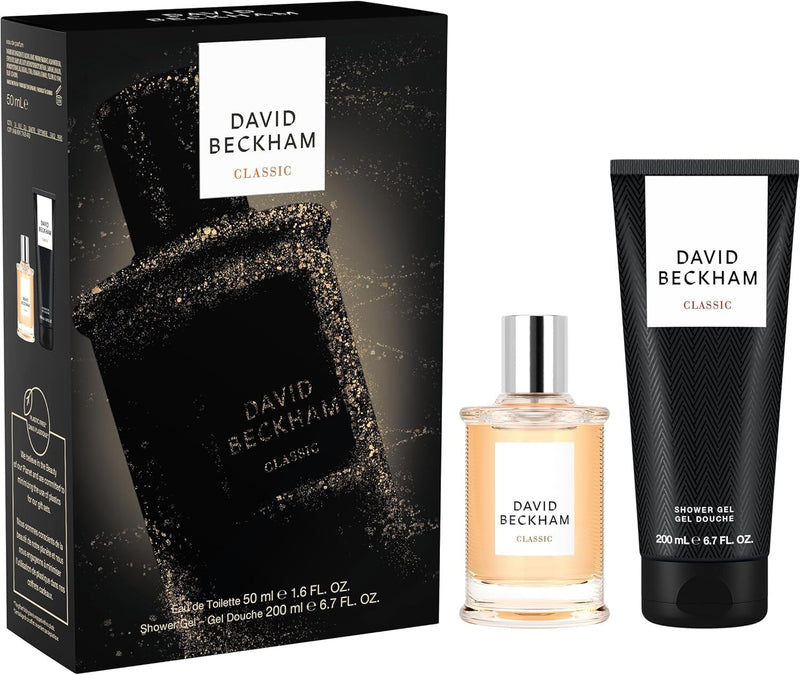 David Beckham: Classic 2 Piece Gift Set (EDT 50ml & Shower Gel 200ml)