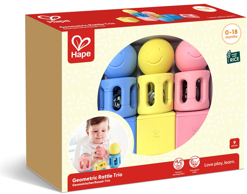 Hape: Geometric Rattle Trio