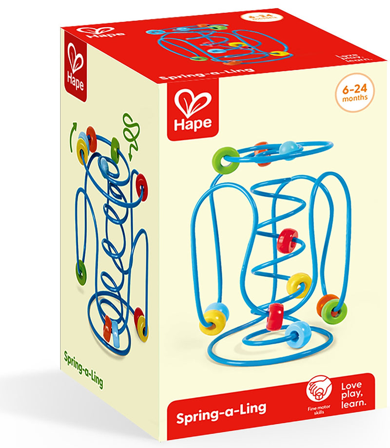 Hape: Spring-a-Ling Bead Maze