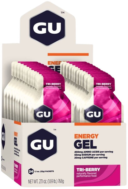 GU Energy Gel - Tri Berry x 24