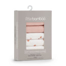 Little Bamboo: Muslin Washers - Dusty Rose (6 pk) (Pink)