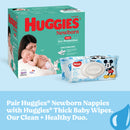 Huggies Baby Wipes - 99% Purified Water (72 Wipes)