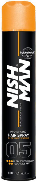 NishMan: Hair Spray - Ultra Strong Hold (400ml)