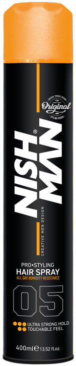 NishMan: Hair Spray - Ultra Strong Hold (400ml)