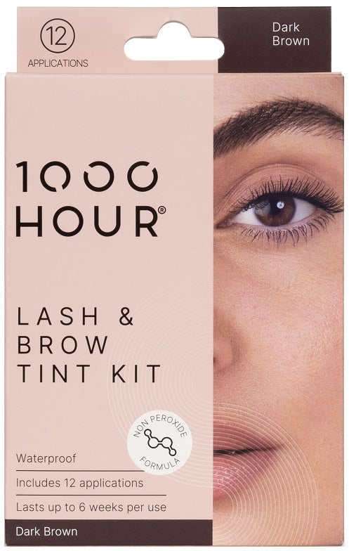 1000 Hour: Lash & Brow Tint Kit - Dark Brown