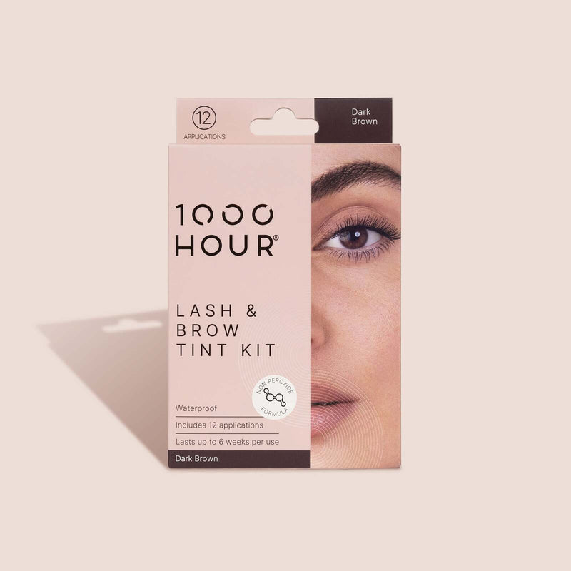 1000 Hour: Lash & Brow Tint Kit - Dark Brown