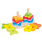 Hape: Double Rainbow Wooden Stacker