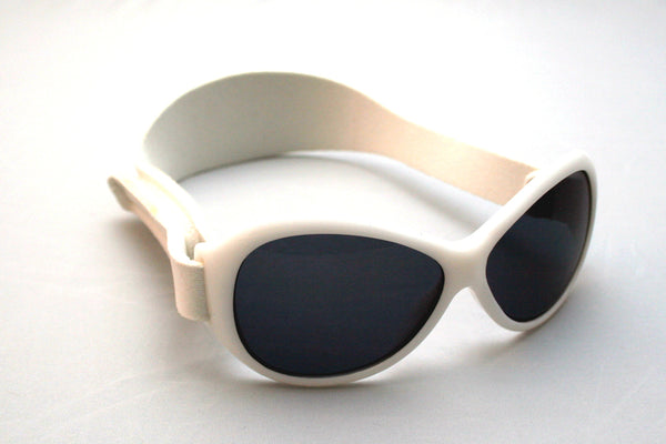 Banz: Retro Sunglasses - Cool White (2 & Under)