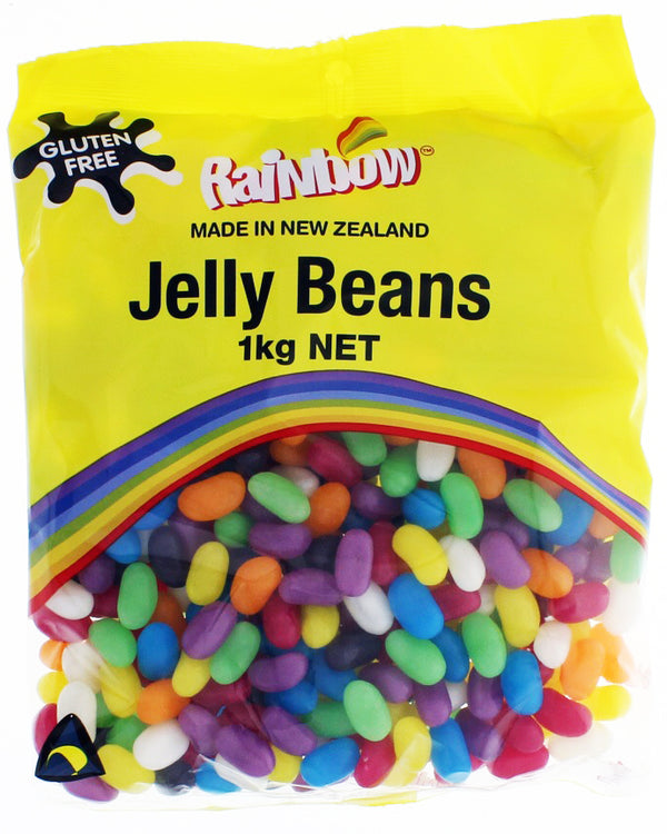 Rainbow Confectionery Jelly Beans Bulk Bag 1kg