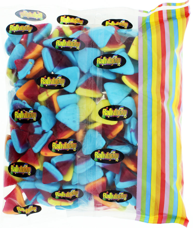 Rainbow Confectionery Multi Volcanoes Lollies Bulk Bag 1kg